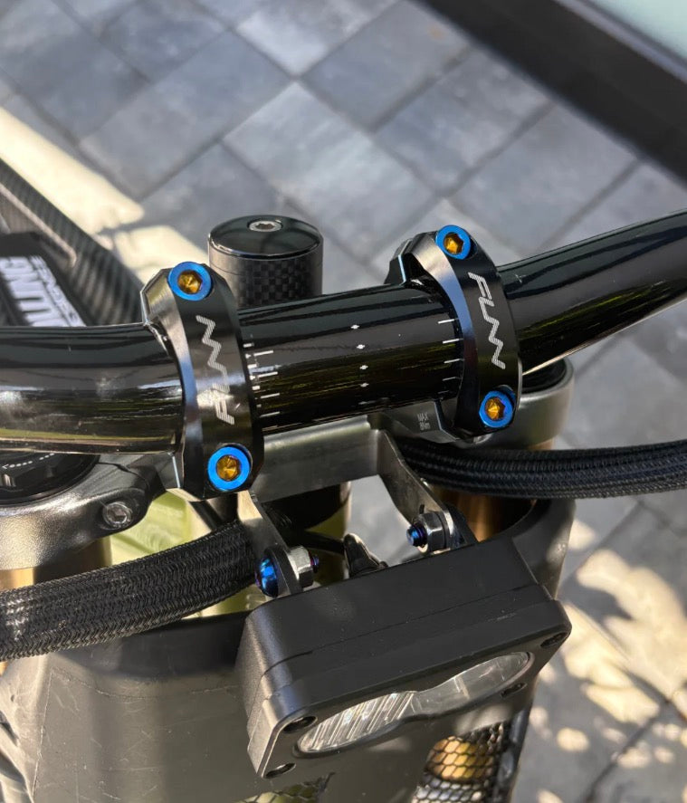 Titanium Bolts For Direct Mount: 8 piece