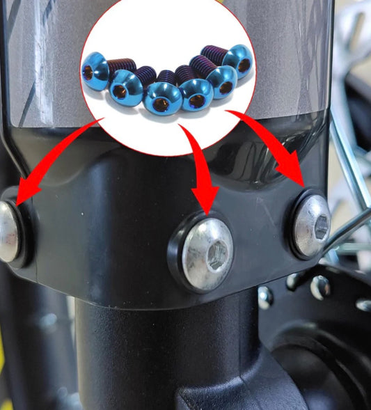 Titanium Bolts For Front Fork Guards